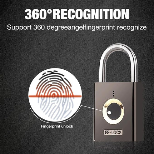 Golden Fox Smart Fingerprint Padlock