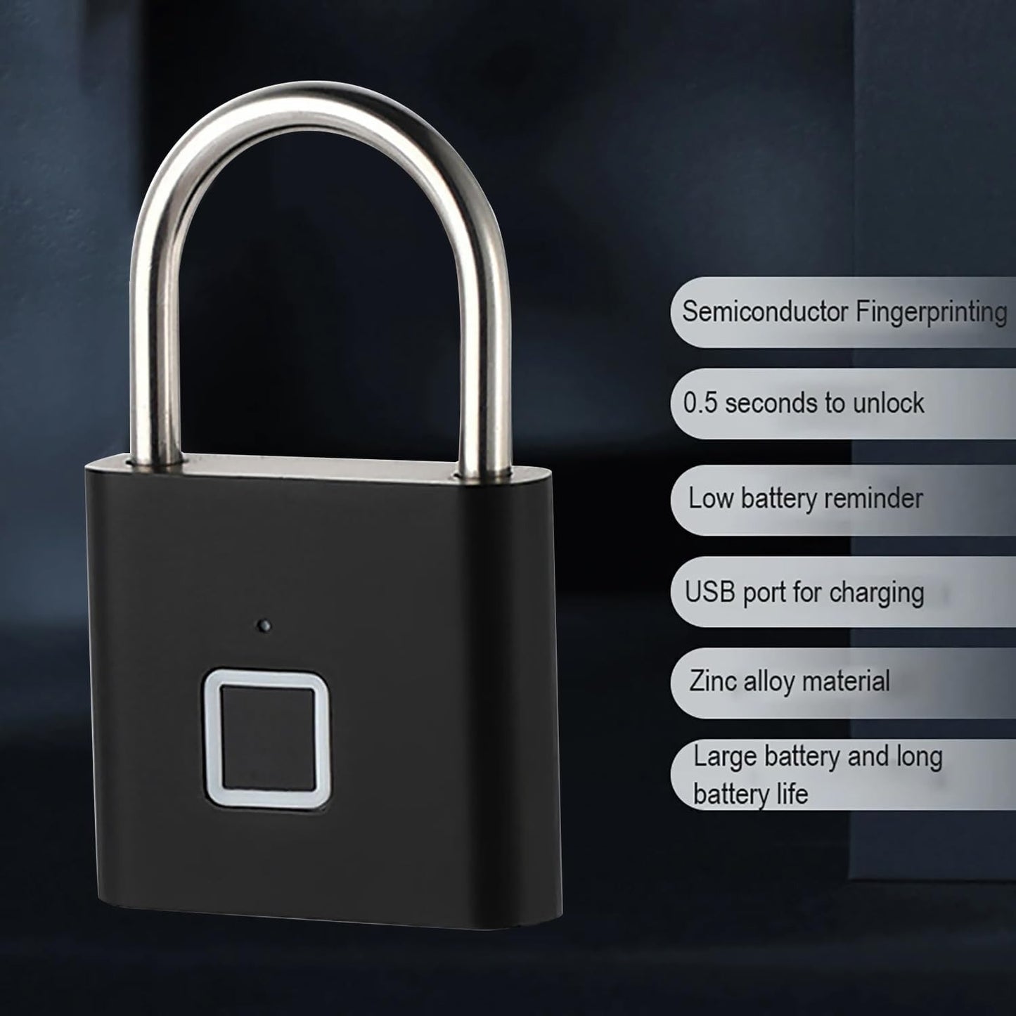 Smart Fingerprint Padlock
