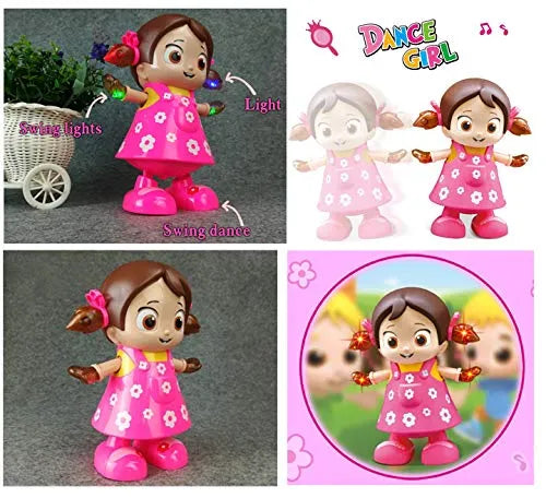 Dance Girl Doll Music Light Fun For Kids