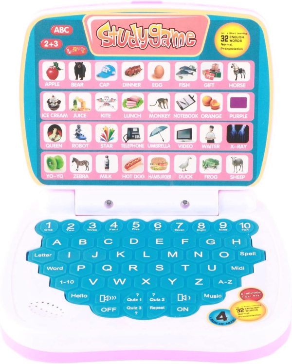 English Learning Small Laptop For Children. Boys And Girls (random Color)