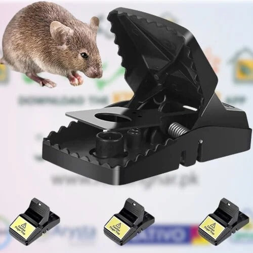 Heavy Duty Plastic Mouse Trap (random Color)