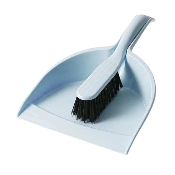 Large Broom And Dustpan Set For Home Mini Clean Brush With Dust Pans Hand Broom Brush Dust Pan Small Cleaning Brush ( Random Color )