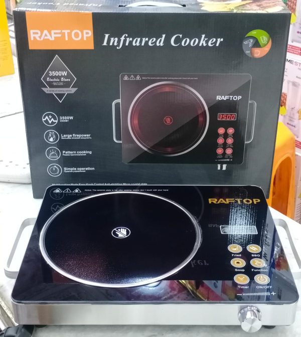 R.8017 Raf Multifunctional Electric Stove Electric Stove 3500w Model Infrared Cooker Capable For Every Pot (random Color)