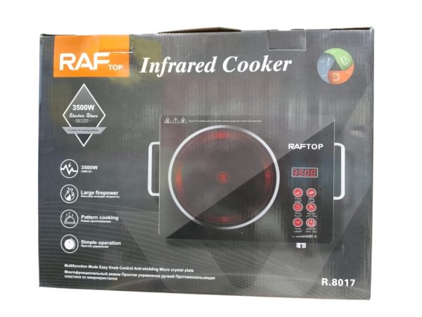 R.8017 Raf Multifunctional Electric Stove Electric Stove 3500w Model Infrared Cooker Capable For Every Pot (random Color)